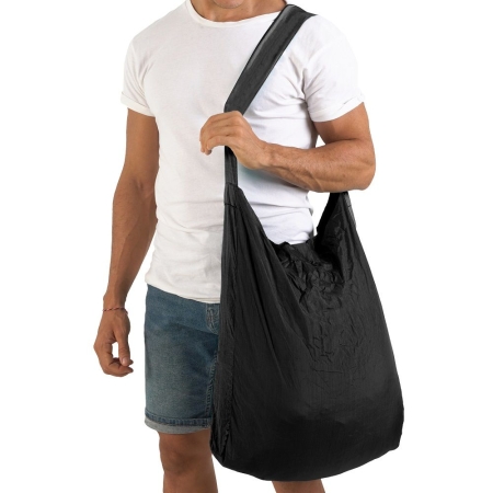 Ticket to the Moon  Eco Bag Large Black/Black
