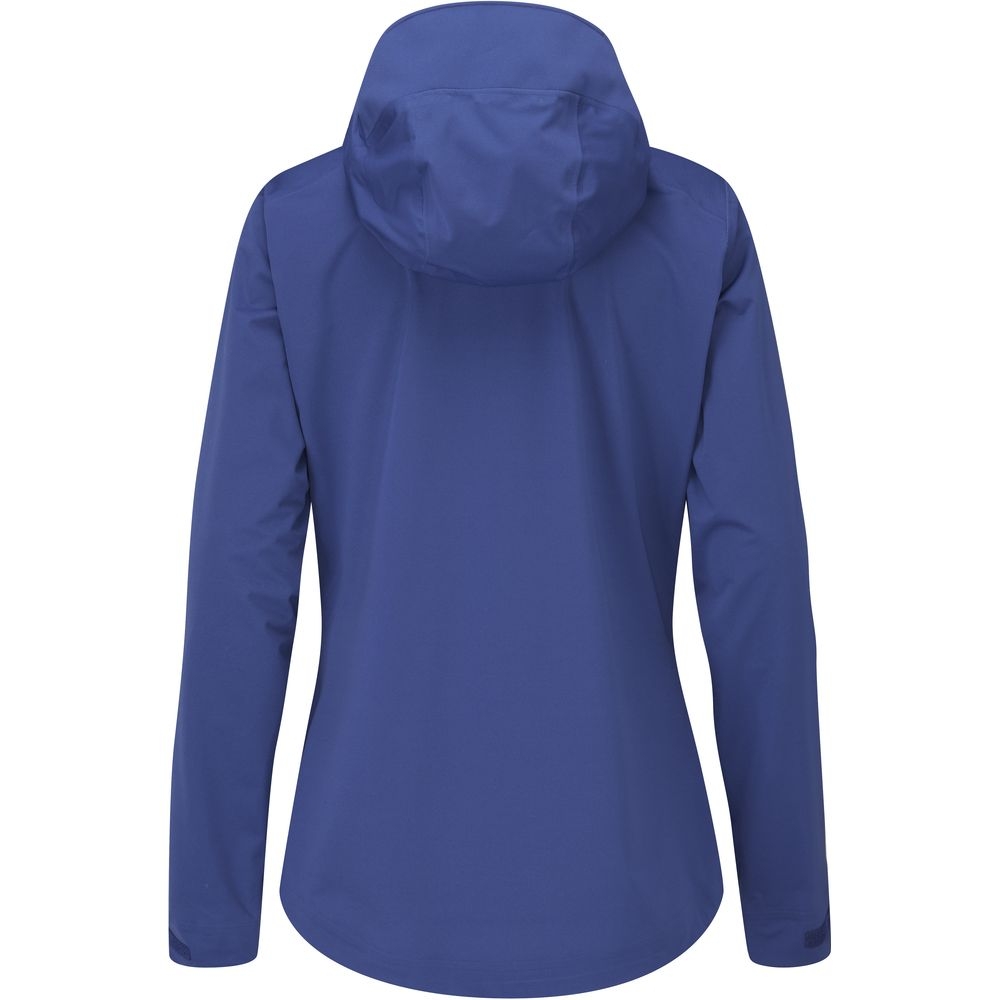 Rab Kinetic 2.0 Jacket Women's  Nightfall Blue QWG-75-NB jassen online bestellen bij Kathmandu Outdoor & Travel