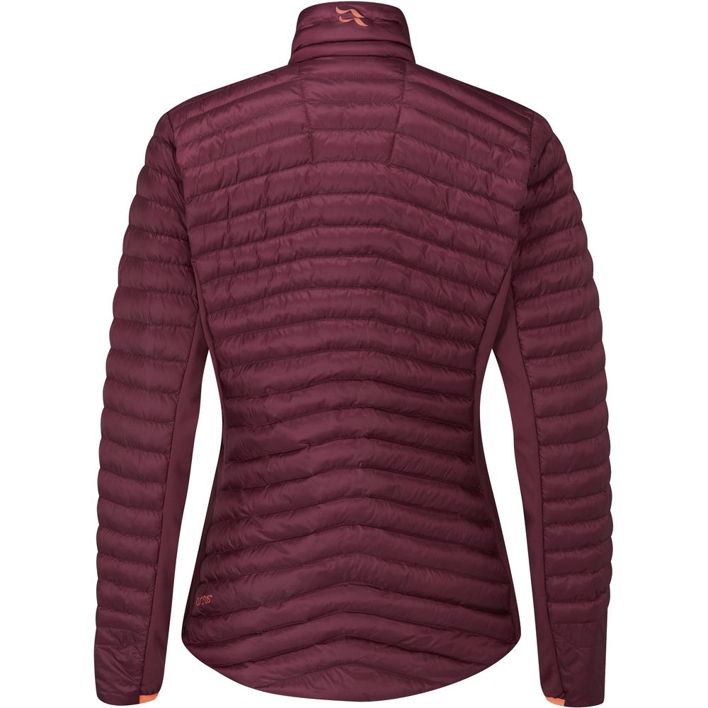 Rab Cirrus Flex 2.0 Jacket Women's  Deep Heather QIO-75-HD jassen online bestellen bij Kathmandu Outdoor & Travel