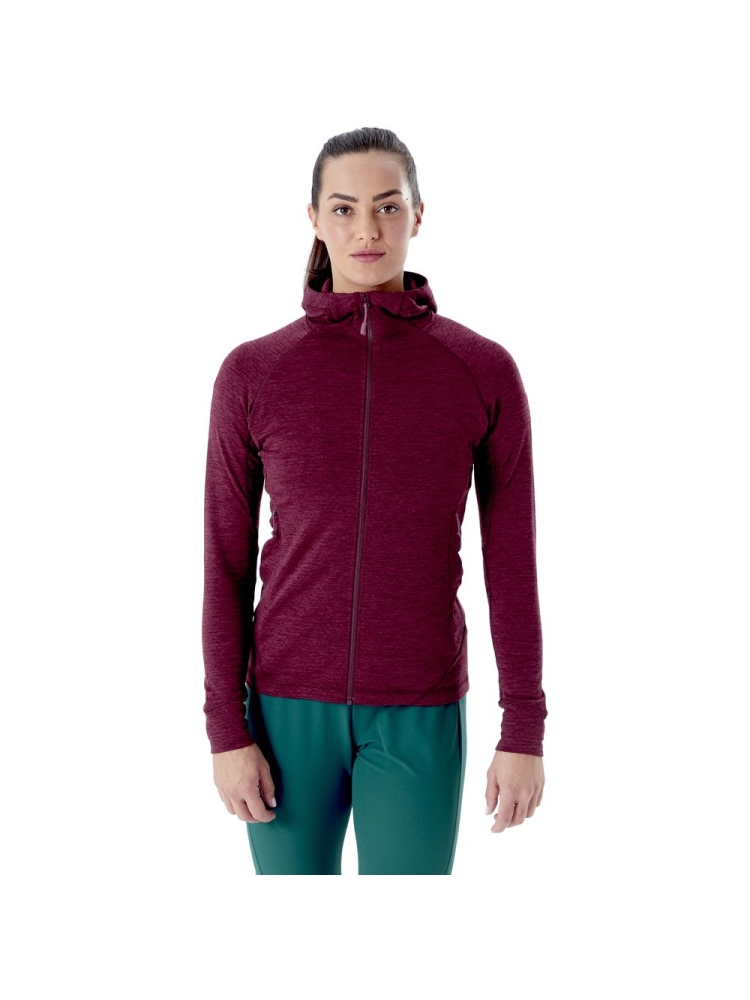 Rab Nexus  Jacket Hoody Women's Deep Heather QFE-69-HD fleeces en truien online bestellen bij Kathmandu Outdoor & Travel