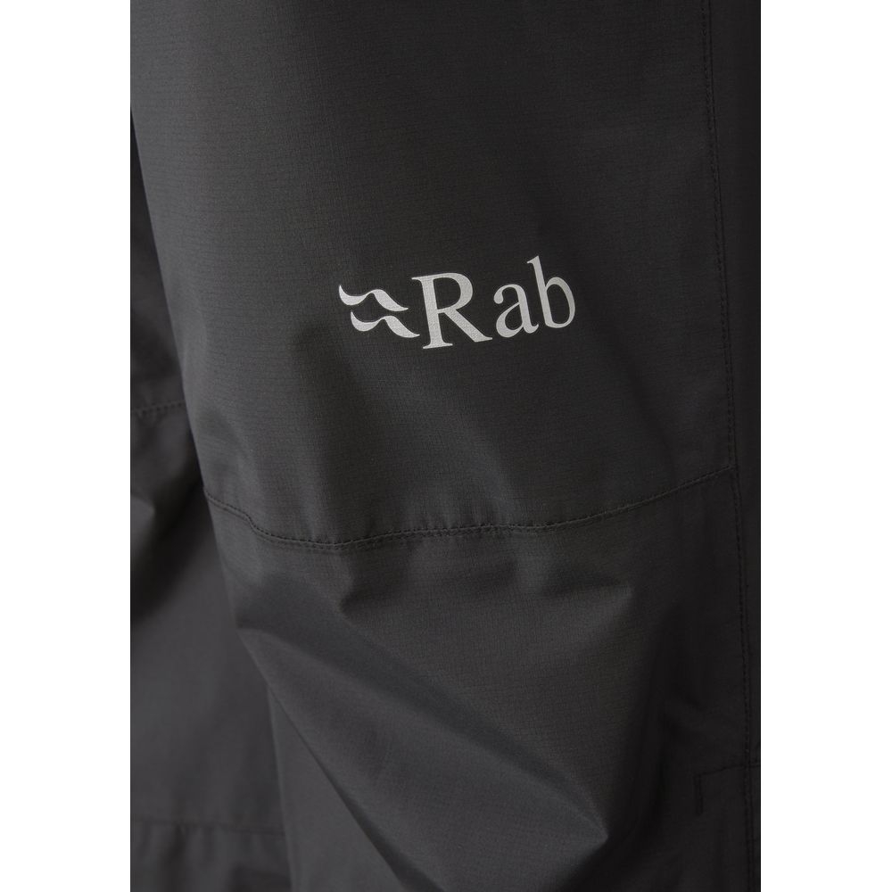 Rab Downpour Eco Pants Women's Black QWG-85-BL broeken online bestellen bij Kathmandu Outdoor & Travel