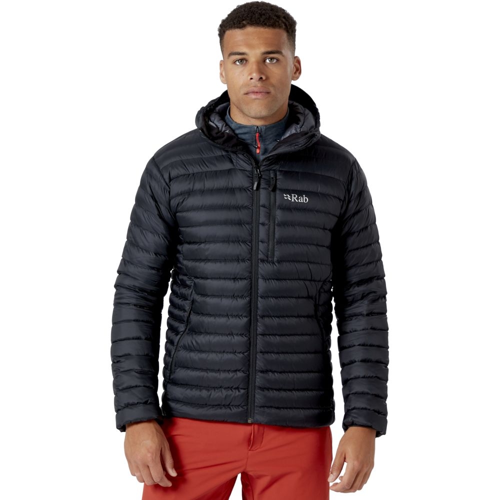 Rab Microlight Alpine Jacket  Black QDB-12-BL jassen online bestellen bij Kathmandu Outdoor & Travel