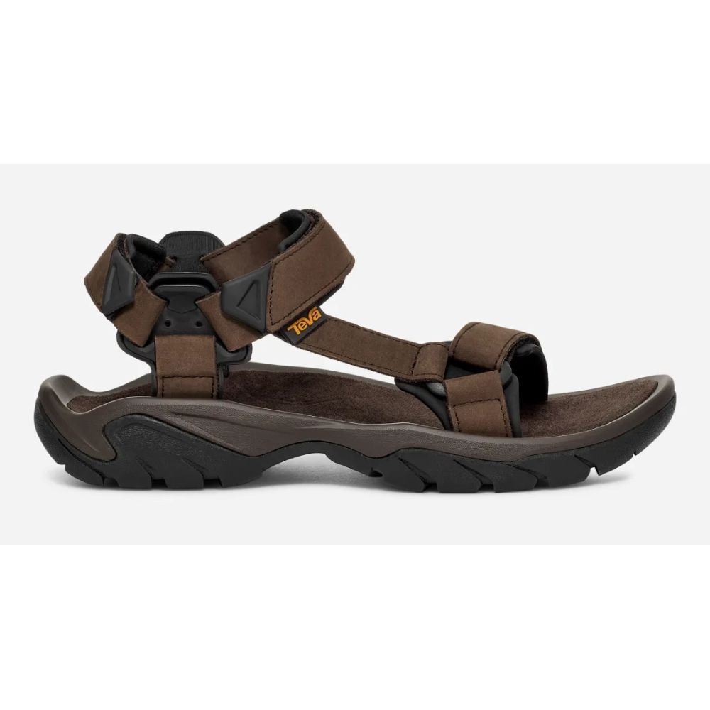 Teva Terra Fi 5 Universal Leather Turkisch Coffee 1099442-TKCF sandalen online bestellen bij Kathmandu Outdoor & Travel