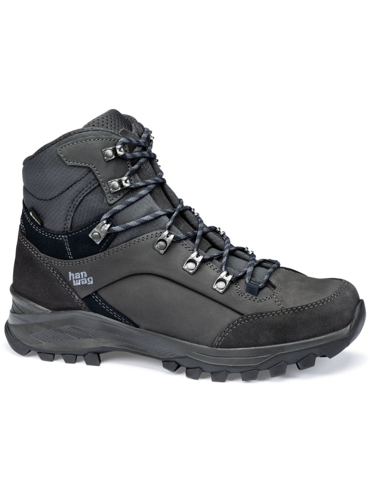 Hanwag Banks Narrow GTX Navy Asphalt 203200-007064 wandelschoenen heren online bestellen bij Kathmandu Outdoor & Travel