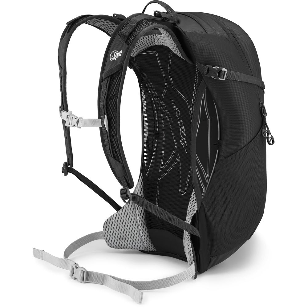 Lowe Alpine Airzone Active 18 Black FTF-19-BL-18 dagrugzakken online bestellen bij Kathmandu Outdoor & Travel