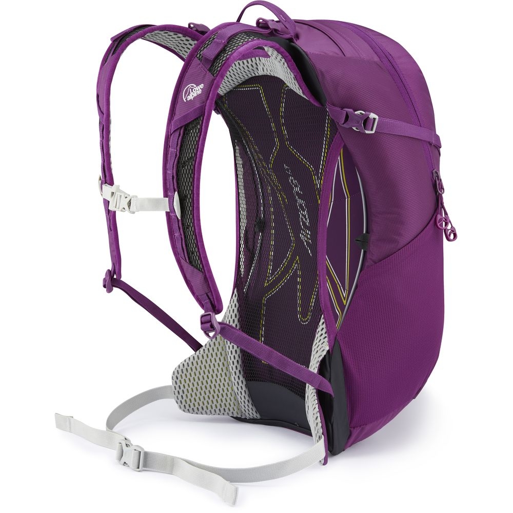 Lowe Alpine Airzone Active 18 Grape FTF-19-GP-18 dagrugzakken online bestellen bij Kathmandu Outdoor & Travel