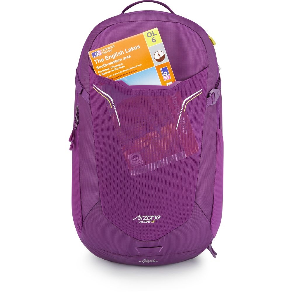 Lowe Alpine Airzone Active 18 Grape FTF-19-GP-18 dagrugzakken online bestellen bij Kathmandu Outdoor & Travel
