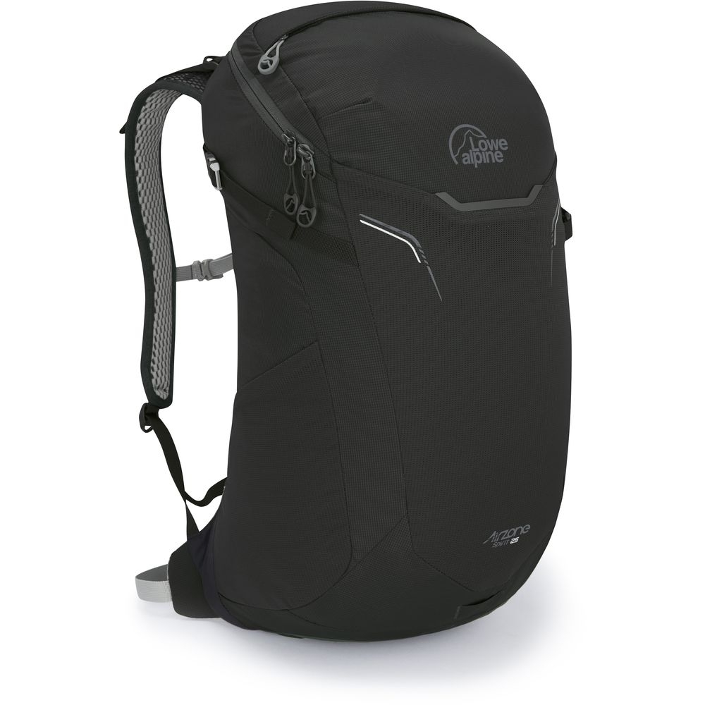 Lowe Alpine Airzone Spirit 25 Black FTF-20-BL-25 dagrugzakken online bestellen bij Kathmandu Outdoor & Travel