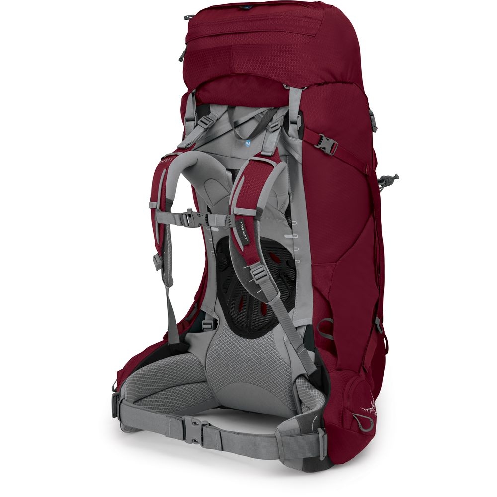 Osprey Ariel 65 XS/S Women's Claret Red 10002882 trekkingrugzakken online bestellen bij Kathmandu Outdoor & Travel