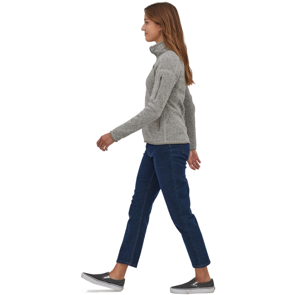 Patagonia Better Sweater Jacket Women's Birch White 25543-BCW fleeces en truien online bestellen bij Kathmandu Outdoor & Travel