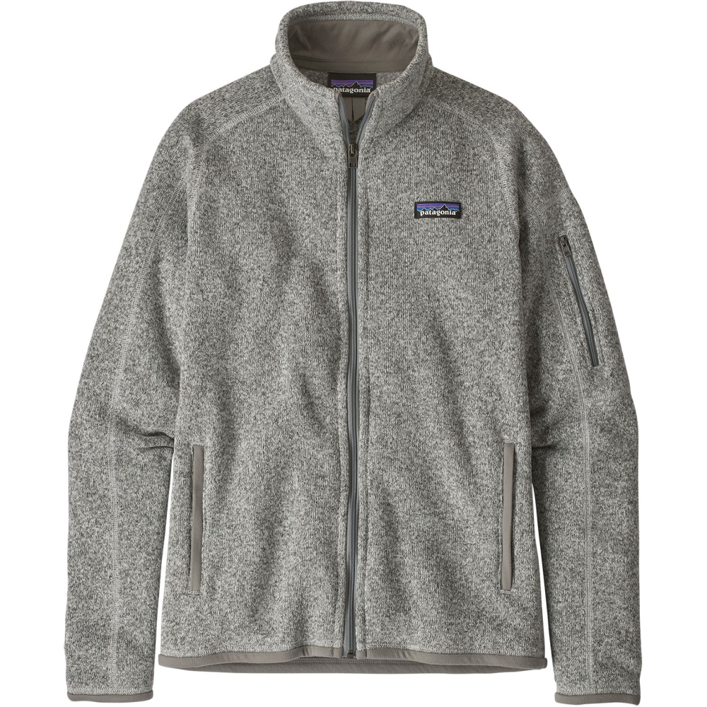 Patagonia Better Sweater Jacket Women's Birch White 25543-BCW fleeces en truien online bestellen bij Kathmandu Outdoor & Travel