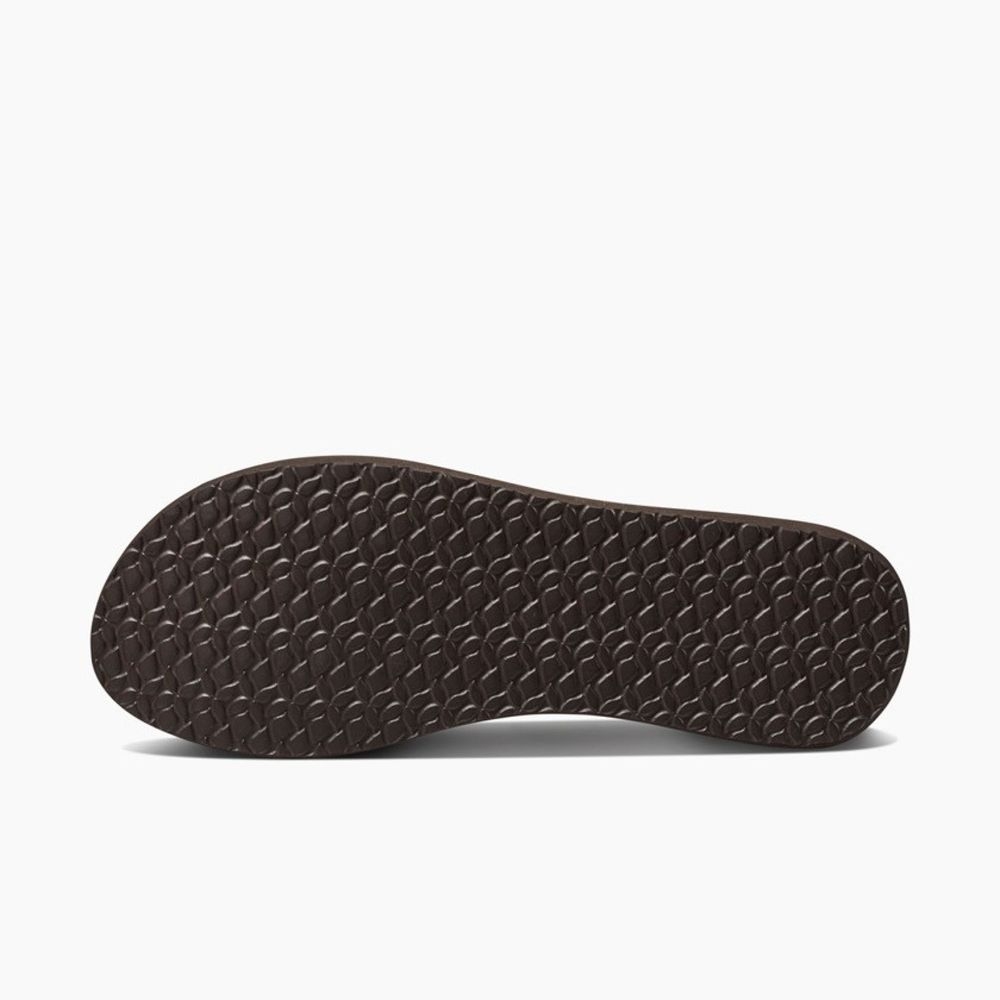 Reef Star Cushion Sassy Women's Brown/White RF001384BNW slippers online bestellen bij Kathmandu Outdoor & Travel