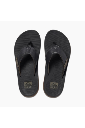 Reef Santa Ana Black CI4650 slippers online bestellen bij Kathmandu Outdoor & Travel