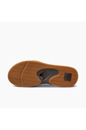 Reef Fanning Brown/Gum RF002026BGM slippers online bestellen bij Kathmandu Outdoor & Travel