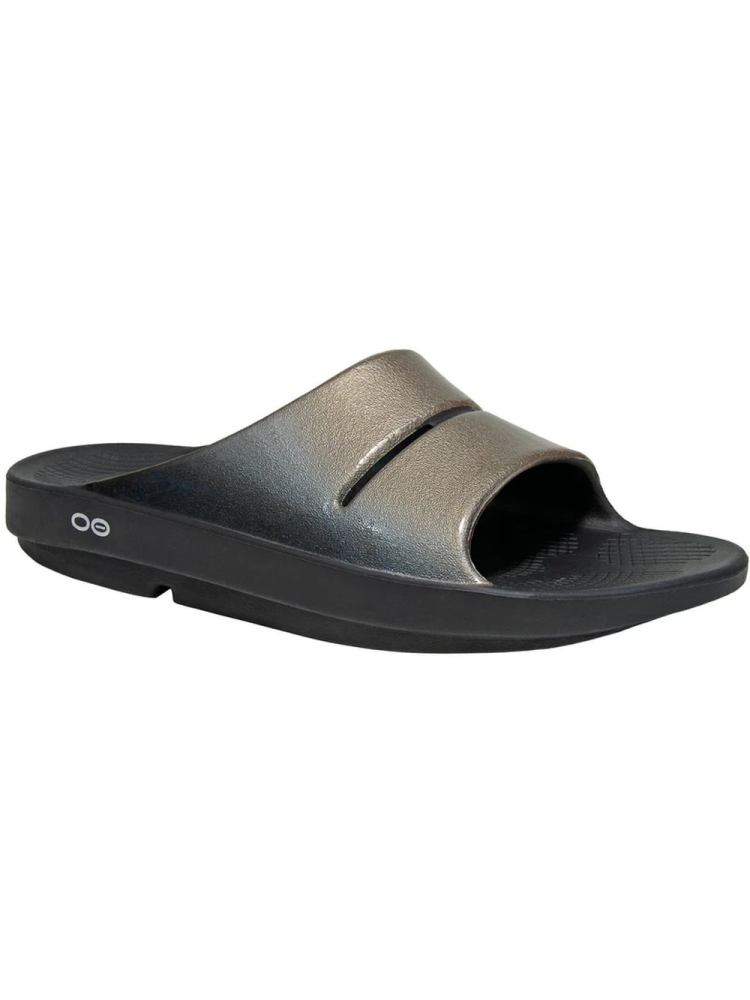 Oofos OOahh Luxe Slide Women's Latte 1101-LATT slippers online bestellen bij Kathmandu Outdoor & Travel