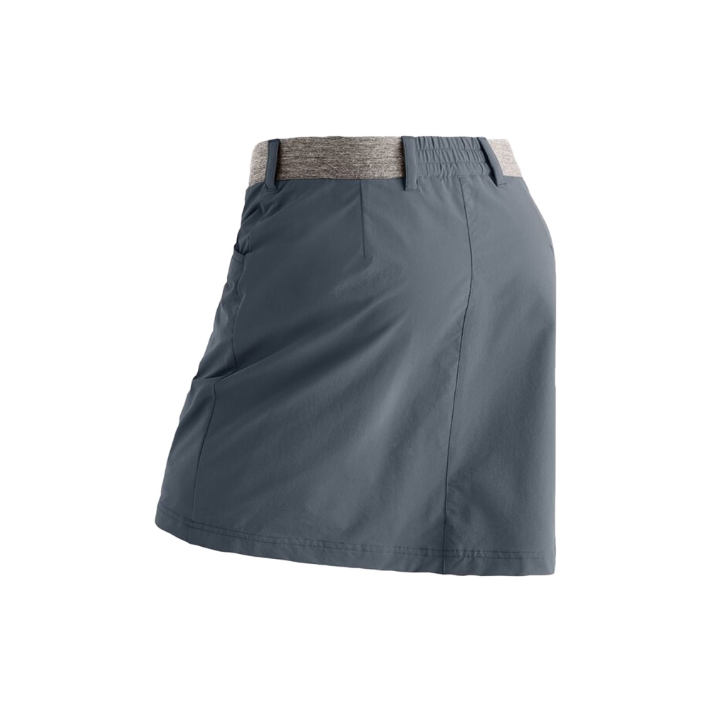 Maier Sports Norit Skortin Women's Graphite 3000331-10949 jurken en rokken online bestellen bij Kathmandu Outdoor & Travel