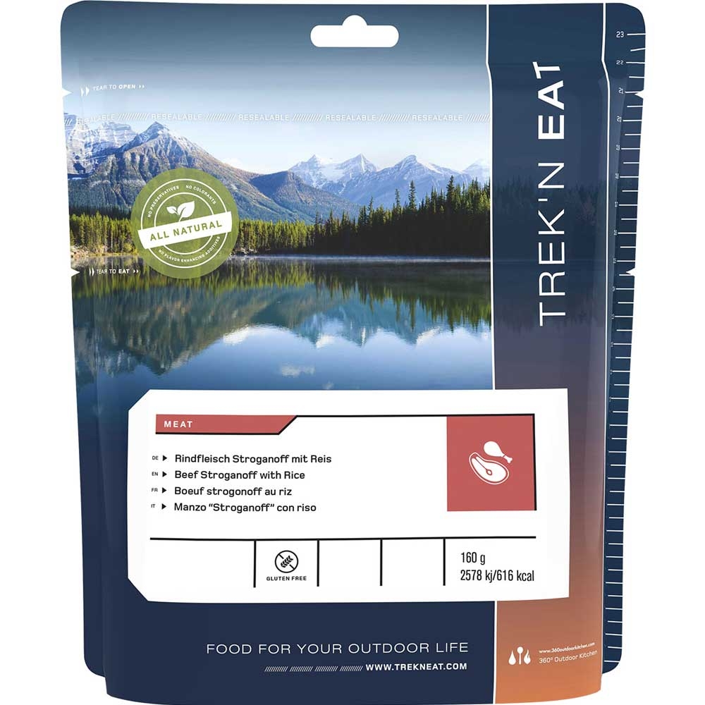 Trek n Eat Beef Stroganoff with Rice   TR30202001 maaltijden en voedsel online bestellen bij Kathmandu Outdoor & Travel