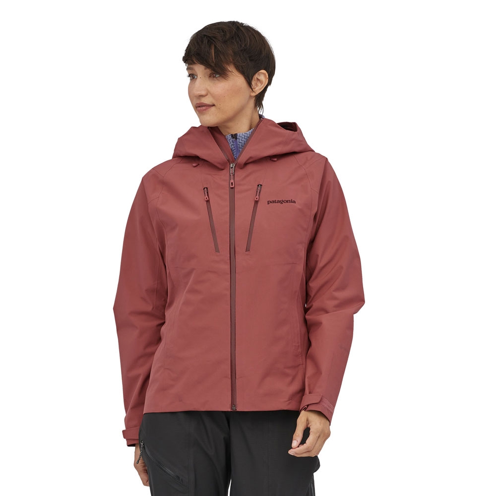 Patagonia Triolet GTX Jacket Women's Rosehip 83407-RHP jassen online bestellen bij Kathmandu Outdoor & Travel