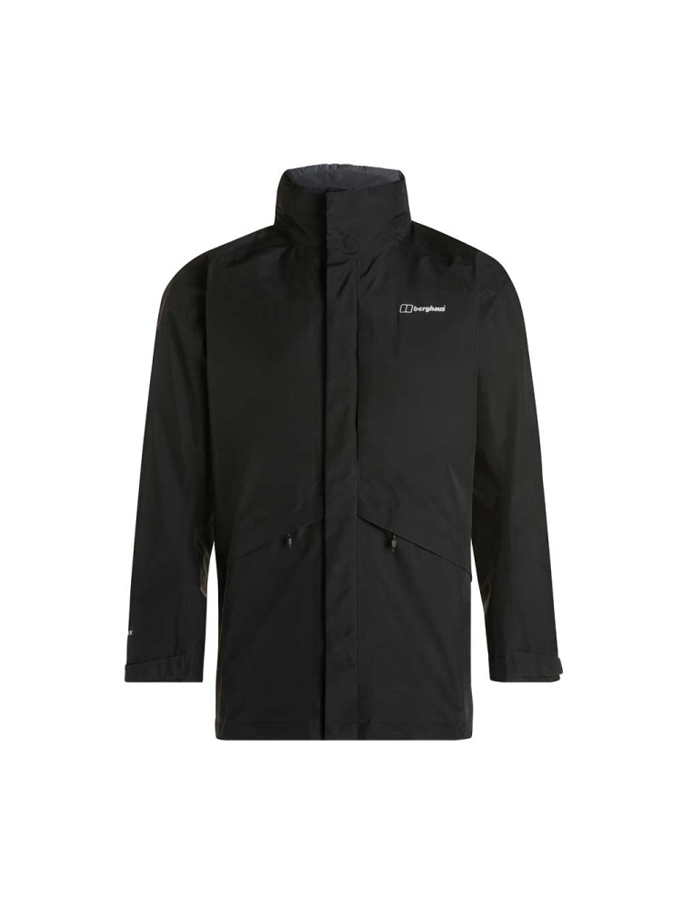 Berghaus Highland Ridge Inter Active Jacket Black/Black A000794-BP6 jassen online bestellen bij Kathmandu Outdoor & Travel