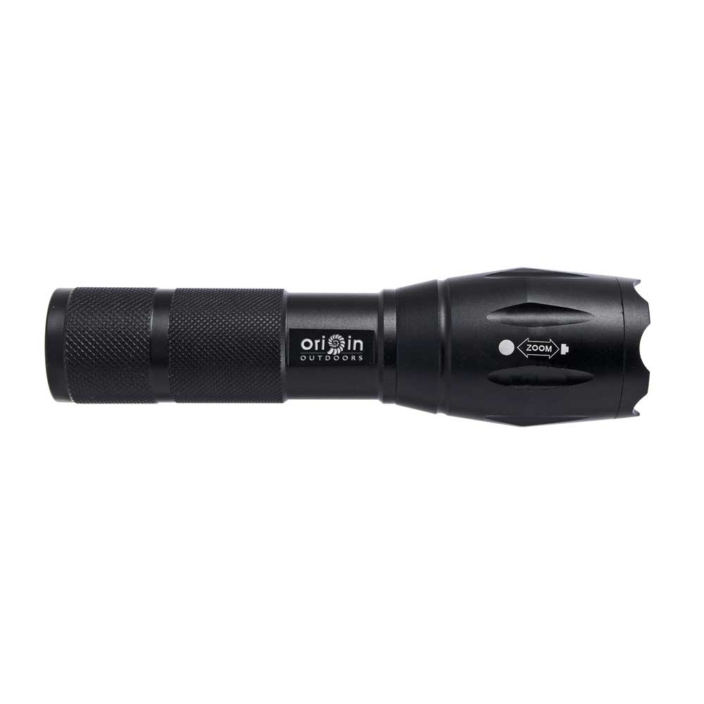 Origin Outdoor LED Flashlight 500 lumen Zwart 500505 verlichting online bestellen bij Kathmandu Outdoor & Travel
