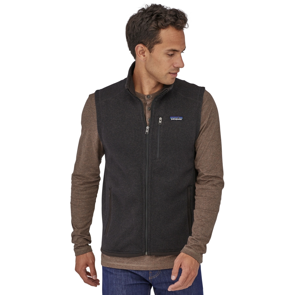 Patagonia Better Sweater Vest Black 25882-BLK jassen online bestellen bij Kathmandu Outdoor & Travel