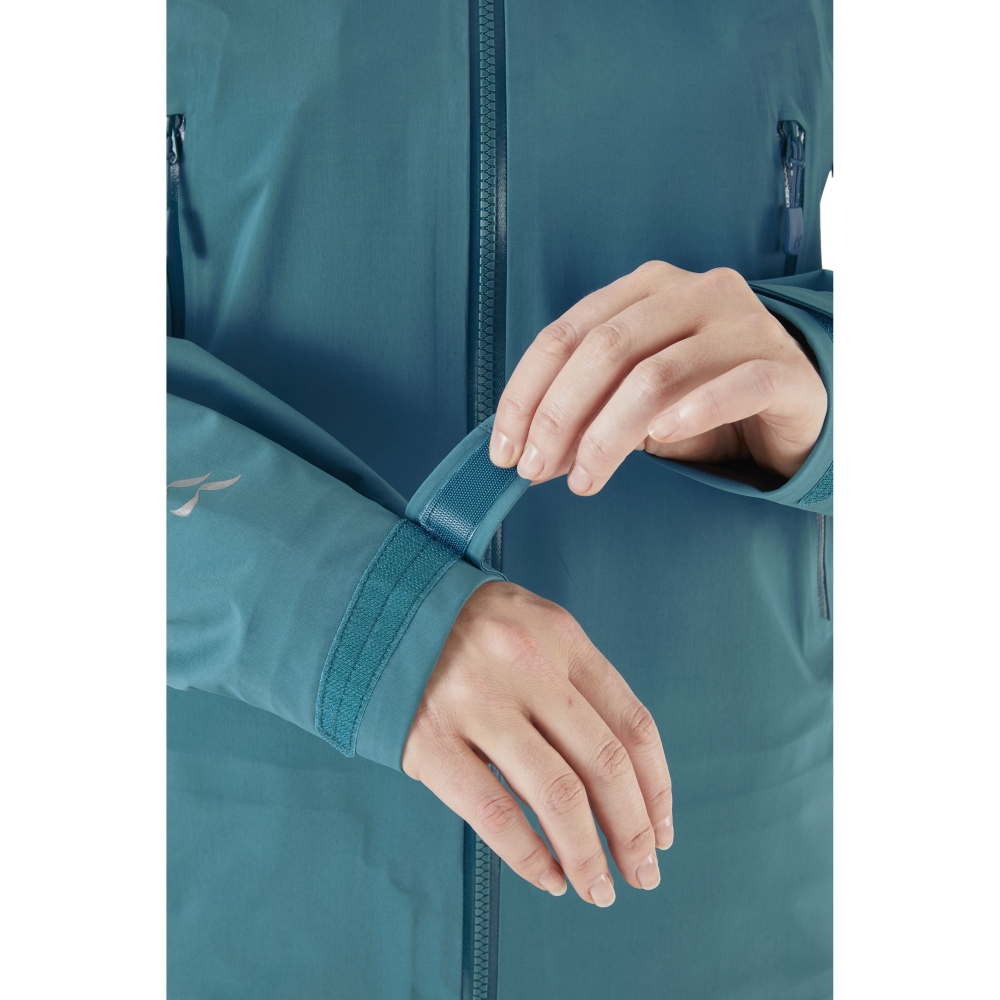 Rab Kangri Jacket GTX Women's  Marina Blue QWH-02-MRB jassen online bestellen bij Kathmandu Outdoor & Travel