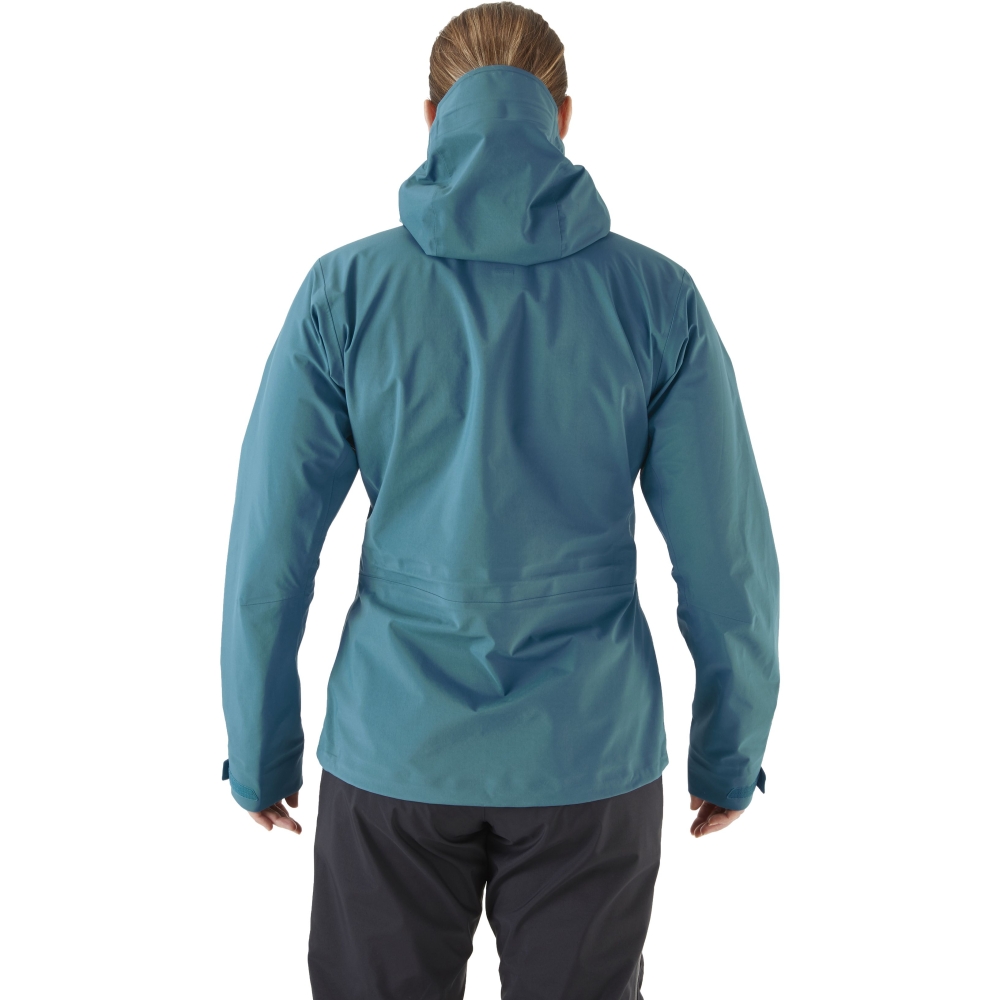 Rab Kangri Jacket GTX Women's  Marina Blue QWH-02-MRB jassen online bestellen bij Kathmandu Outdoor & Travel