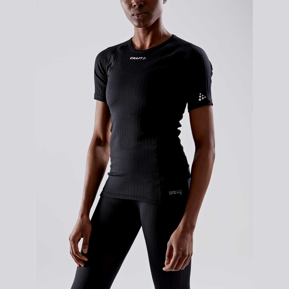 Craft Active Extreme X Short Sleeve Women's Black 1909672-999000 onderkleding/thermokleding online bestellen bij Kathmandu Outdoor & Travel