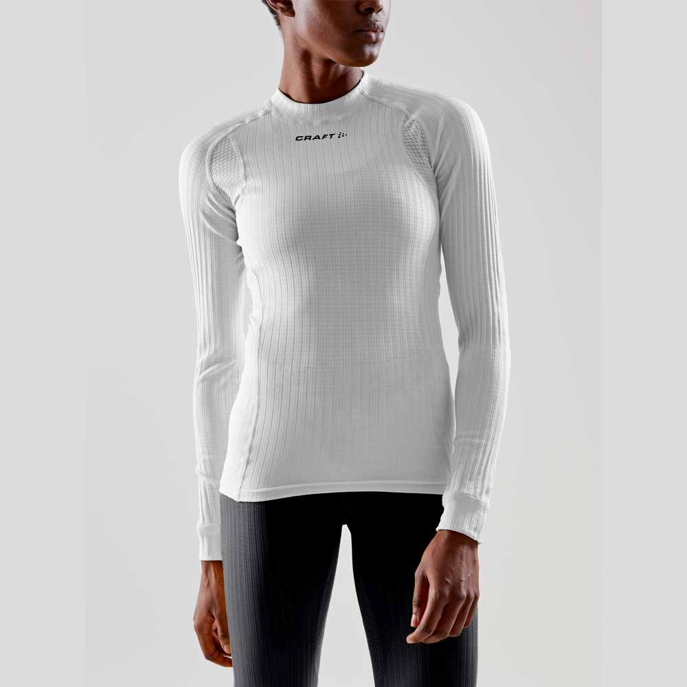 Craft Active Extreme X Long Sleeve Women's White 1909673-900000 onderkleding/thermokleding online bestellen bij Kathmandu Outdoor & Travel