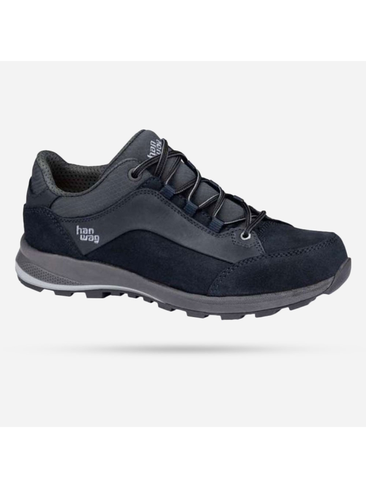 Hanwag Banks Low Bunion Lady LL Navy/Asphalt 203611-007064 wandelschoenen dames online bestellen bij Kathmandu Outdoor & Travel