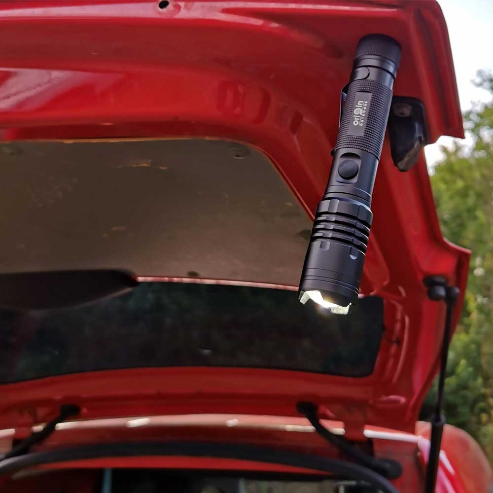 Origin Outdoor Led Flashlight 'Powerbank' 1000 lumen Black 012550 verlichting online bestellen bij Kathmandu Outdoor & Travel