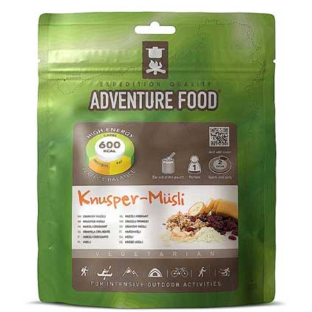 Adventure food  Knusper-Müsli 1 portie .