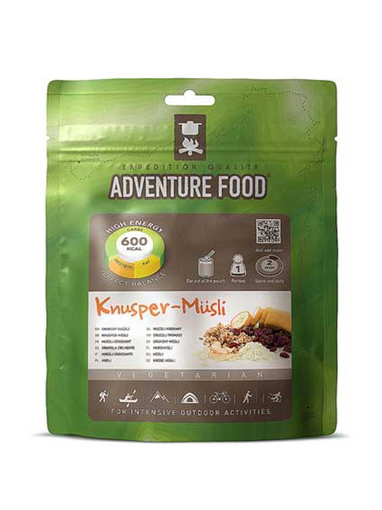 Adventure food Knusper-Müsli 1 portie . 1KM maaltijden en voedsel online bestellen bij Kathmandu Outdoor & Travel