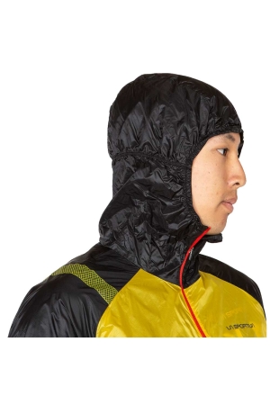 La Sportiva Blizzard Windbreaker Jacket Yellow/Black P37-100999 jassen online bestellen bij Kathmandu Outdoor & Travel