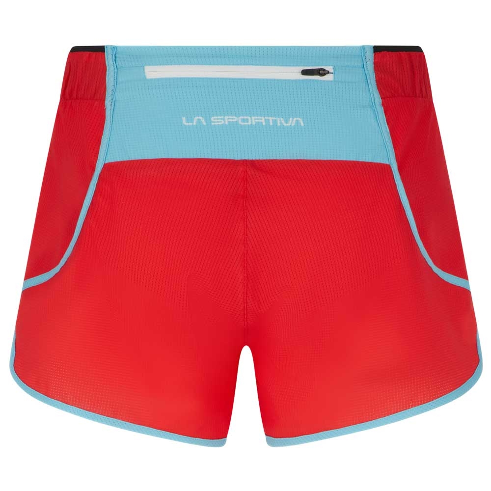 La Sportiva Timing Short Women's Hibiscus/Malibu Blue Q13-402602 broeken online bestellen bij Kathmandu Outdoor & Travel