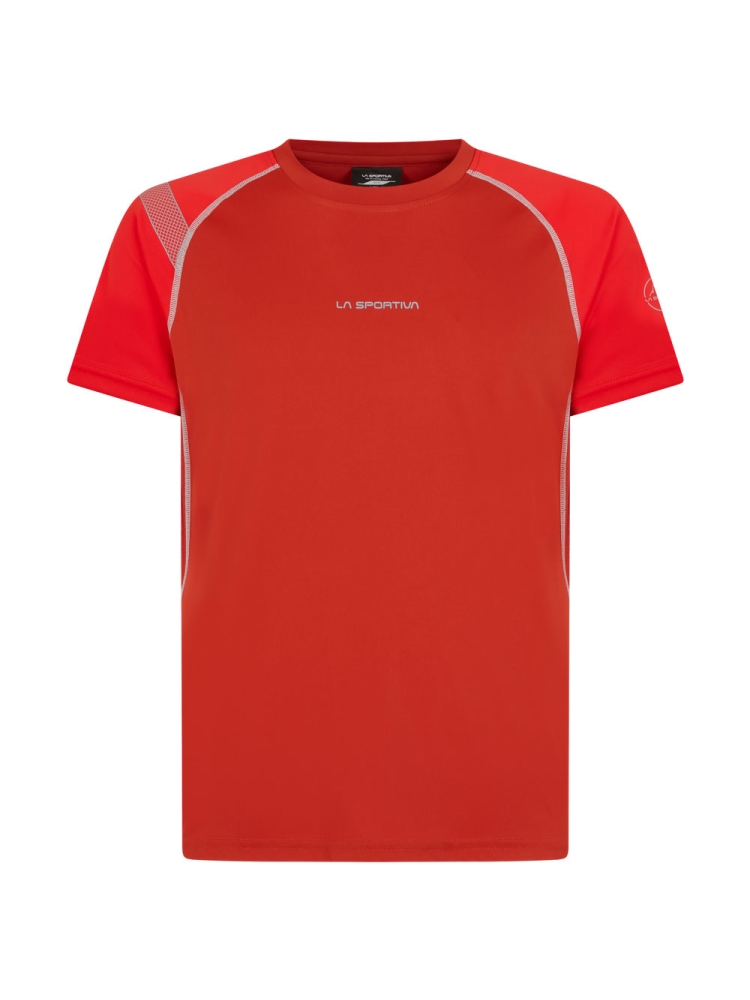 La Sportiva Motion T-Shirt Saffron/Goji J50-313314 shirts en tops online bestellen bij Kathmandu Outdoor & Travel