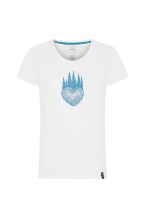 La Sportiva Wild Heart T-Shirt Women's White O47-000000 shirts en tops online bestellen bij Kathmandu Outdoor & Travel