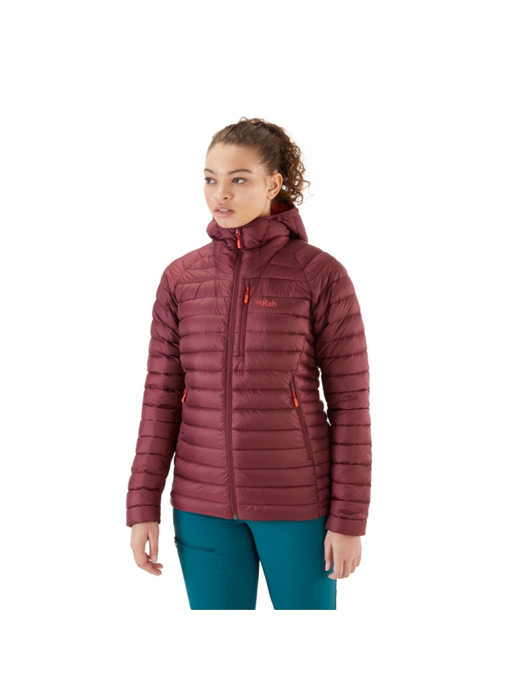 Rab Microlight Alpine Jacket Women's  Deep Heather QDB-13-DEH jassen online bestellen bij Kathmandu Outdoor & Travel