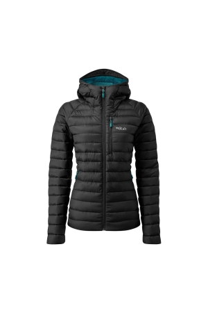 Rab Microlight Alpine Jacket Women's  Black QDB-13-BLK jassen online bestellen bij Kathmandu Outdoor & Travel