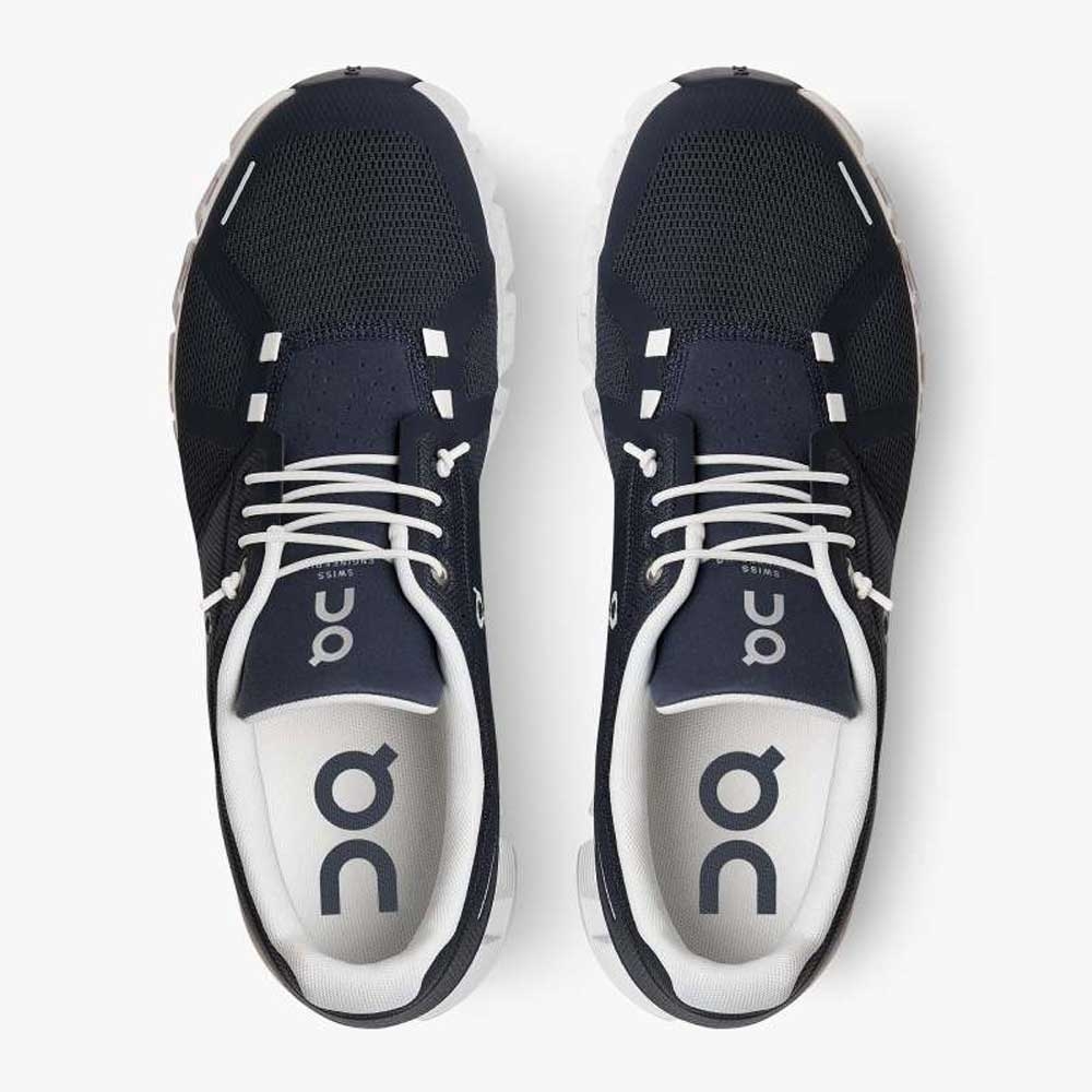 On-running Cloud 5 Midnight | White 59.98916 wandelschoenen heren online bestellen bij Kathmandu Outdoor & Travel