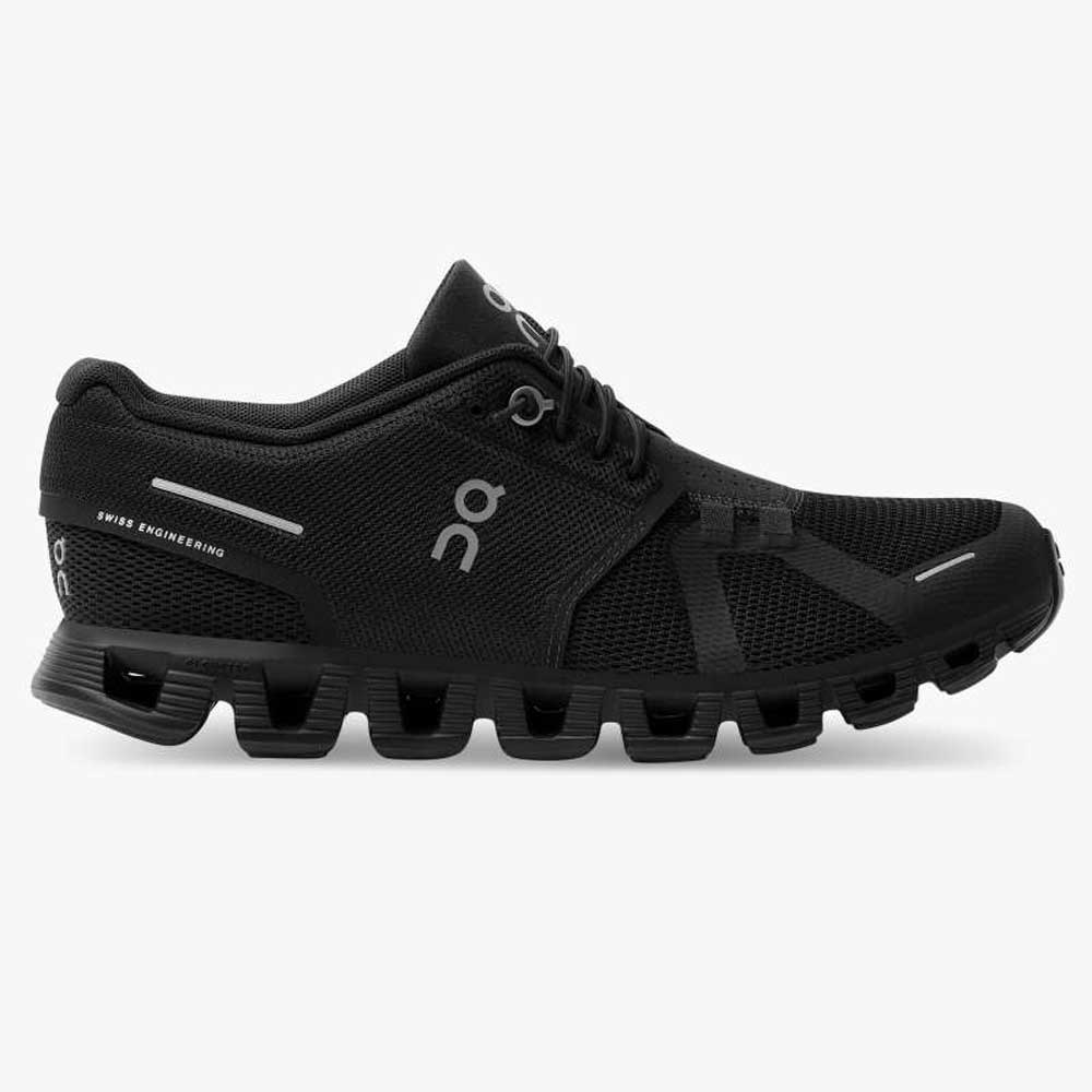 On-running Cloud 5 All Black 59.98986 wandelschoenen heren online bestellen bij Kathmandu Outdoor & Travel