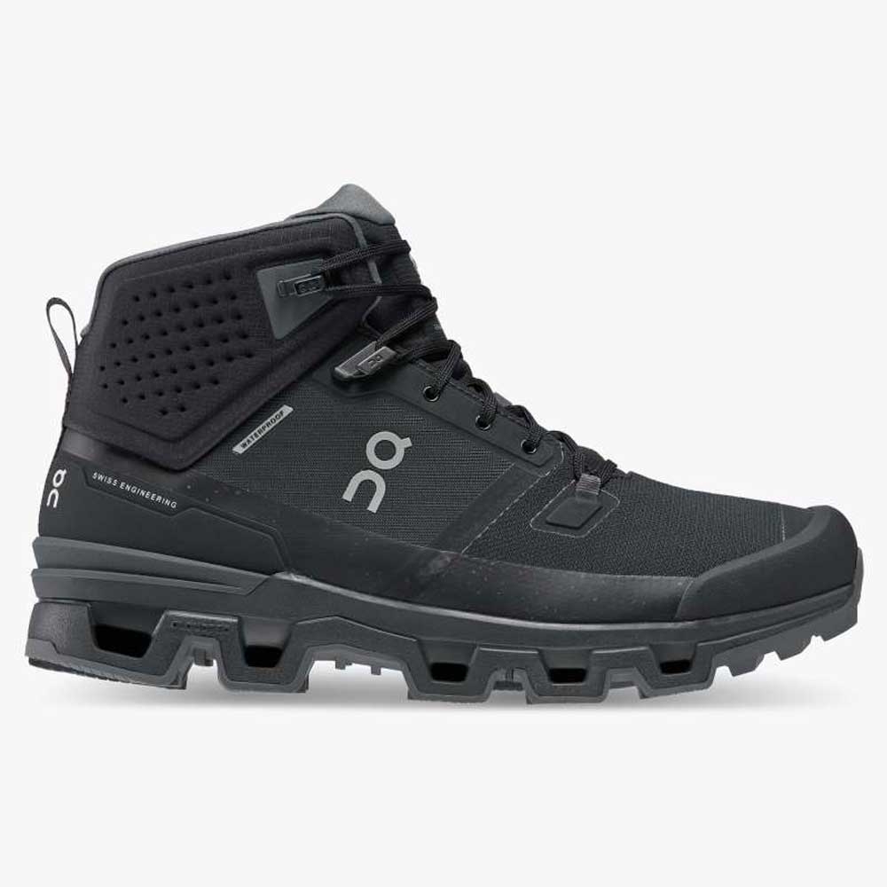 On-running Cloudrock 2 Waterproof Black | Eclipse 63.98613 wandelschoenen heren online bestellen bij Kathmandu Outdoor & Travel