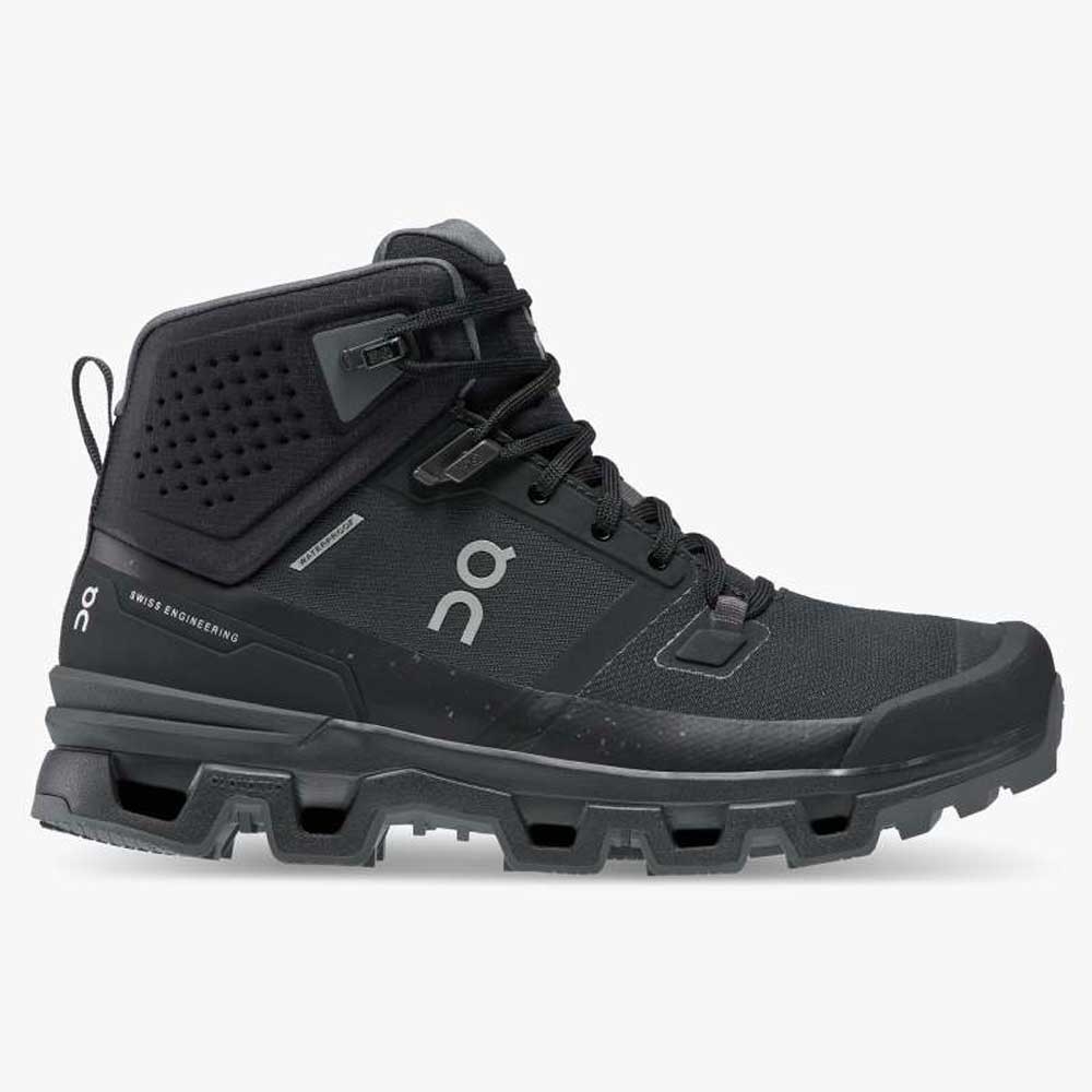 On-running Cloudrock 2 Waterproof Women's Black | Eclipse 63.98609 wandelschoenen dames online bestellen bij Kathmandu Outdoor & Travel