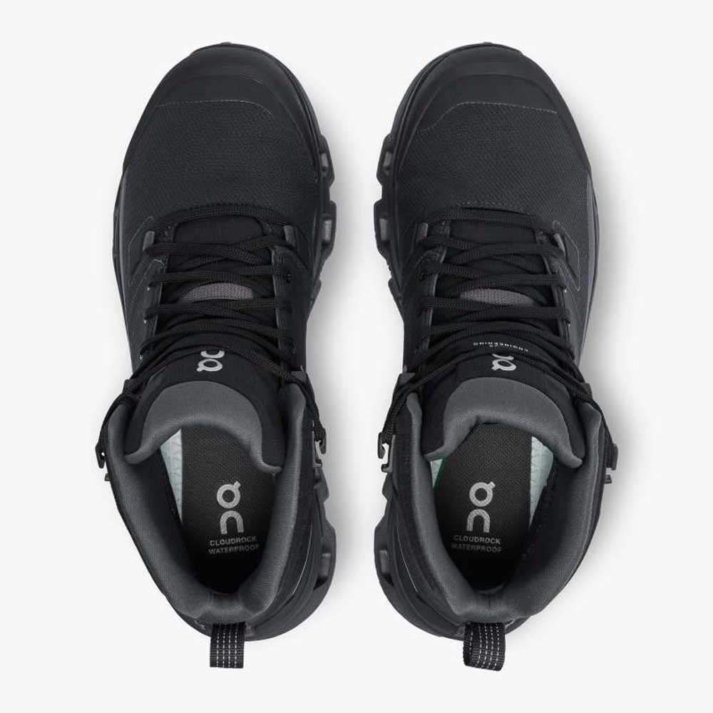 On-running Cloudrock 2 Waterproof Women's Black | Eclipse 63.98609 wandelschoenen dames online bestellen bij Kathmandu Outdoor & Travel