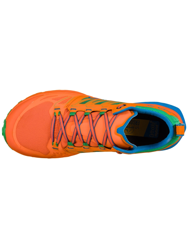 La Sportiva Jackal Flame/Electric Blue 46B304634 wandelschoenen heren online bestellen bij Kathmandu Outdoor & Travel