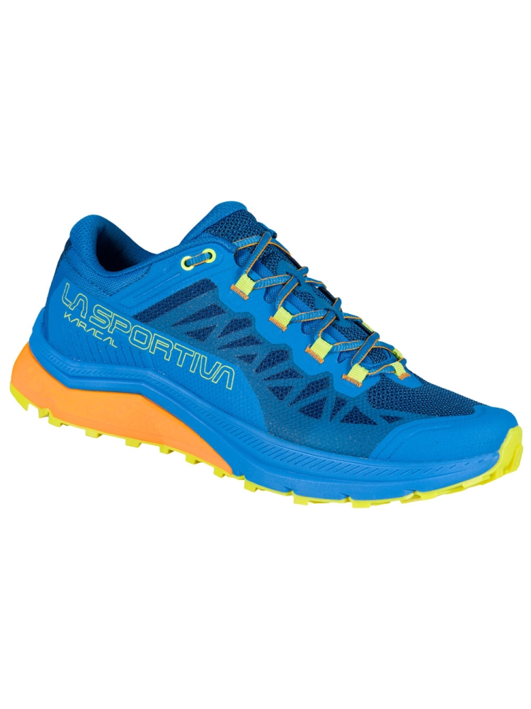 La Sportiva Karacal Electric Blue/Citrus 46U634712 wandelschoenen heren online bestellen bij Kathmandu Outdoor & Travel