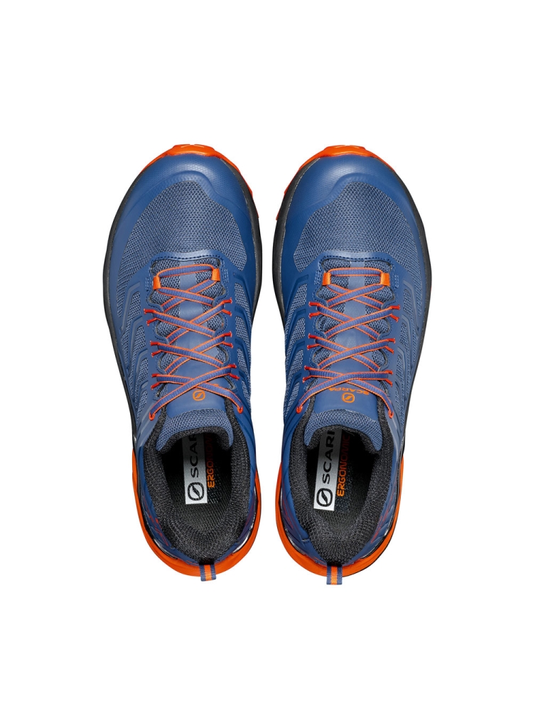 Scarpa Rush GTX blue/fiesta 33080G-M-923 wandelschoenen heren online bestellen bij Kathmandu Outdoor & Travel