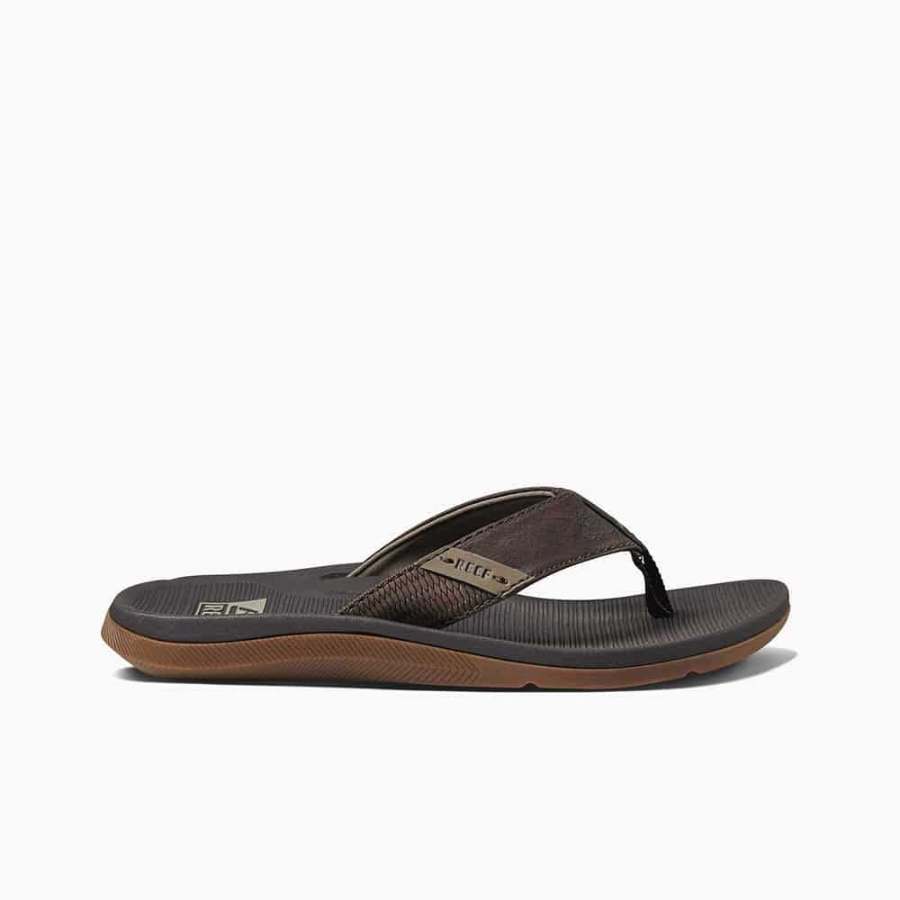 Reef Santa Ana Brown CI4651 slippers online bestellen bij Kathmandu Outdoor & Travel