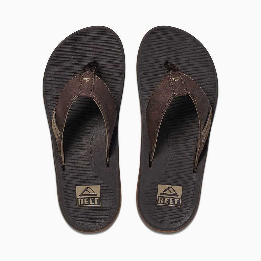 Reef Santa Ana Brown CI4651 slippers online bestellen bij Kathmandu Outdoor & Travel