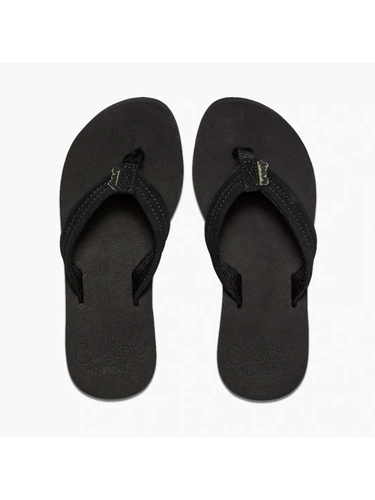 Reef Cushion Breeze Women's Black/Black RF001454BK2 slippers online bestellen bij Kathmandu Outdoor & Travel